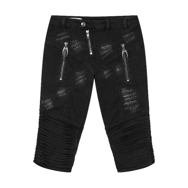 QUẦN Capri Moto Jeans