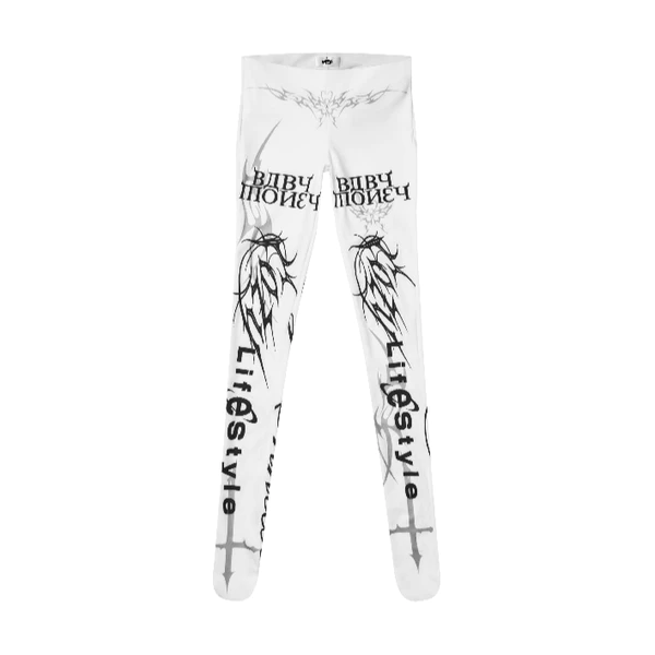 Quần Bbymoney Lifestyle White Legging