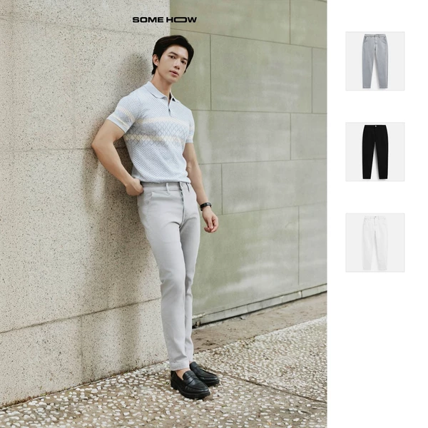Quần Jean Nam Slim Plain Formal Style, Chất Vải Jean Xược Thoải Mái, QJ0109, SOME HOW STORE