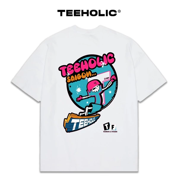 Áo Thun Nam Nữ TEEHOLIC In Hình Ván Trượt - THSI44