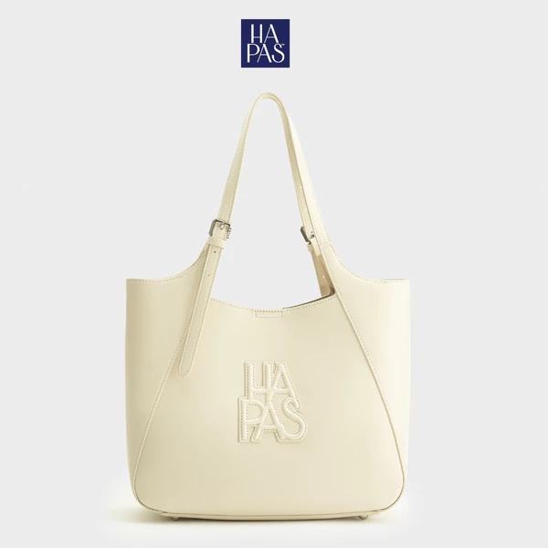 Túi Tote Camel Dập Nổi Cỡ Lớn Size 33 HAPAS