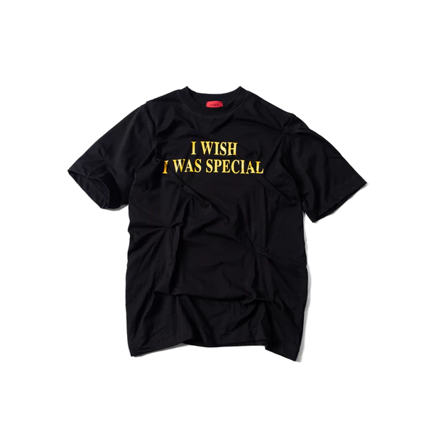 Áo thun "GOLDIE IWIWS" màu đen 100% cotton