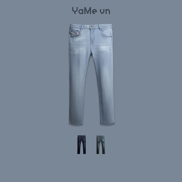 Quần jean Coolmax, co giãn nhiều, thoát ẩm, ống ôm dần, phom ôm vừa F2 - The Original 007 24470 |YaMe|