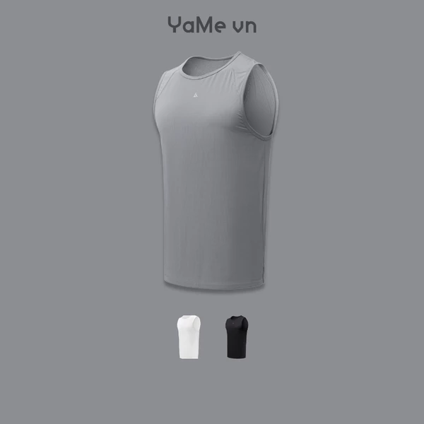 Áo thun ba lỗ tập thể hình, khoét lưng sâu, phom ôm vừa F2 - The Trainer 007 24076 |YaMe|