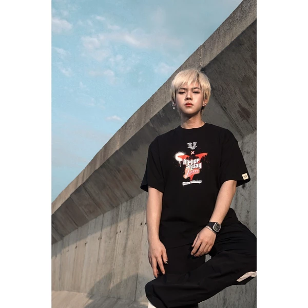 Áo Thun Unisex URBAN MONKEY HIP HOP JAM Tee Cotton màu đen 250gsm Form Regular Nam Nữ Local Brand