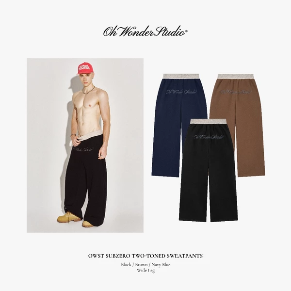 Quần Dài Oh Wonder Studio Subzero Two-toned Sweatpant - Owst Subzero Collection