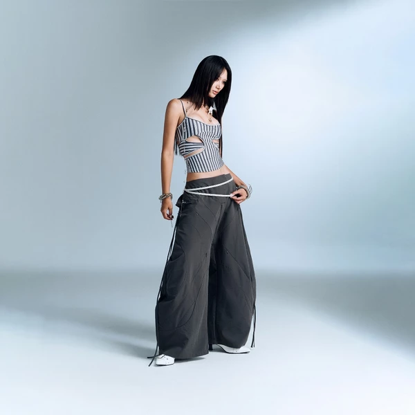 SALVIUS PANTS (GREY) BunnyHill SSSB01