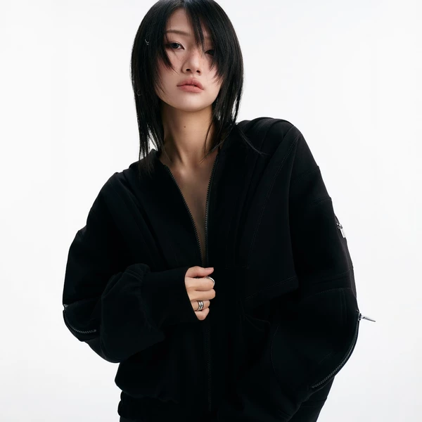MAPLE JACKET (BLACK) BunnyHill SSDRS01