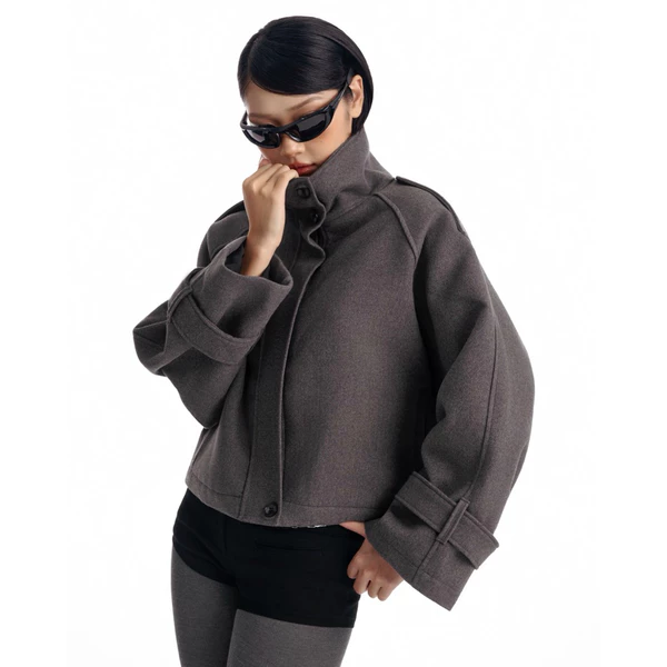 Áo khoác dạ MARLOWE WOOL COAT Melancholy