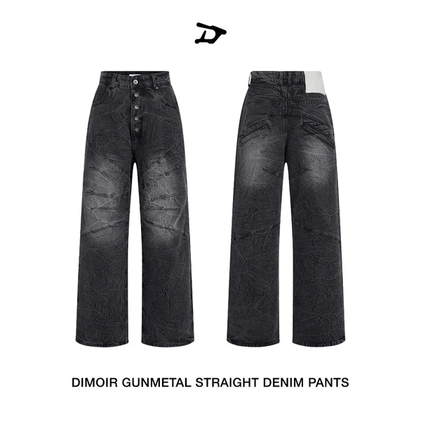 Quần dài DIMOIR GUNMETAL STRAIGHT màu Wash