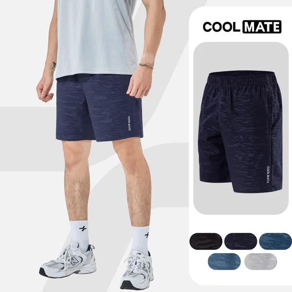 [MUA 3 GIẢM 12%]Quần Short nam Ultra Pro thoải mái vận động (có túi khóa kéo) Coolmate