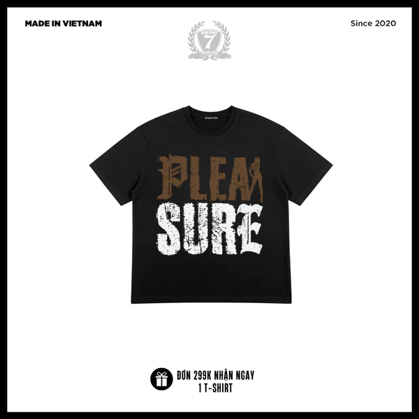 Áo Thun Unisex Banawa - Tee Pleasure | Local Brand Chính Hãng