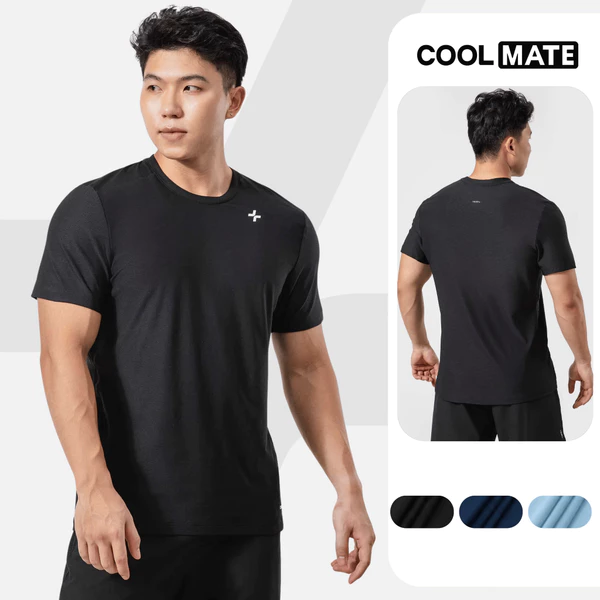 Áo Thun thể thao đa năng Training II co giãn 4 chiều, thấm hút tốt, thoáng khí Coolmate