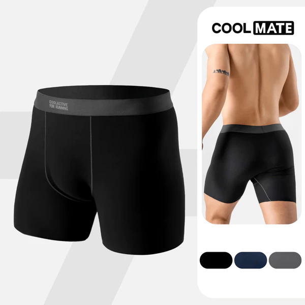 [MUA 3 GIẢM 12%]Quần lót nam thể thao chạy bộ Fast & Free Run công nghệ Không Đường May êm ái Coolmate