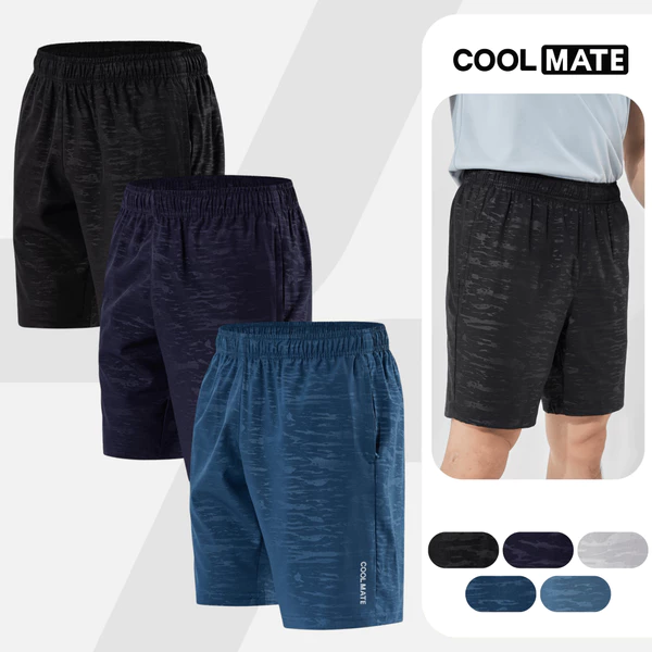 Combo 3 Quần Short nam thể thao 7inch Ultra, Max Ultra Short, Ultra Pro mềm, nhẹ Coolmate