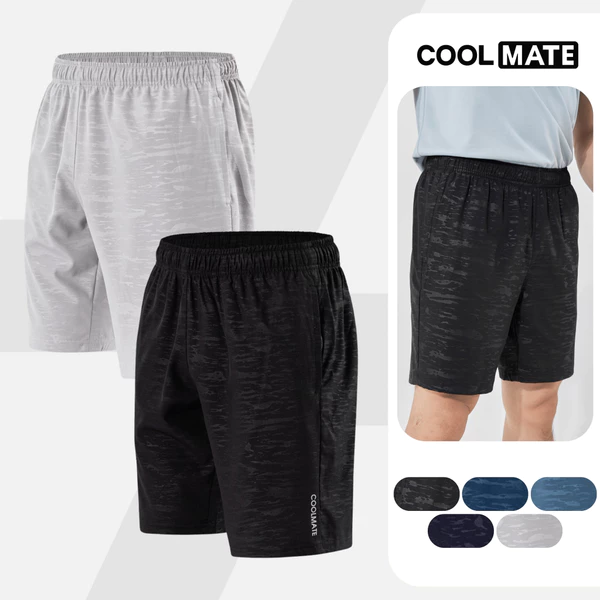 Combo 2 quần short thể thao nam Ultra pro thoáng khí Coolmate