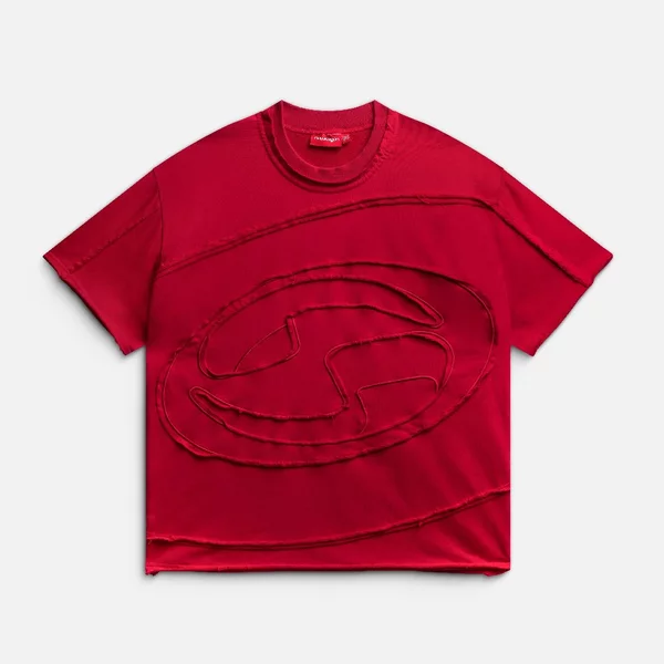 Áo thun NEEDS OF WISDOM Patch Tee - Red - Local Brand Chính Hãng