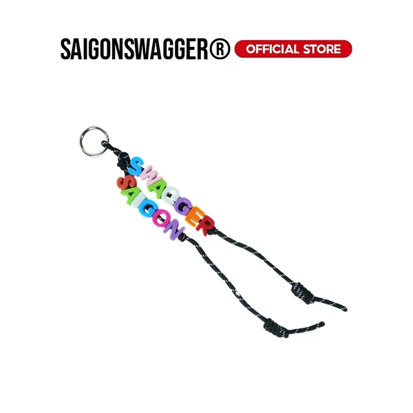 Móc Khoá Dây Treo Túi SAIGONSWAGGER® SGS MULTICOLOR LOGO CHARM