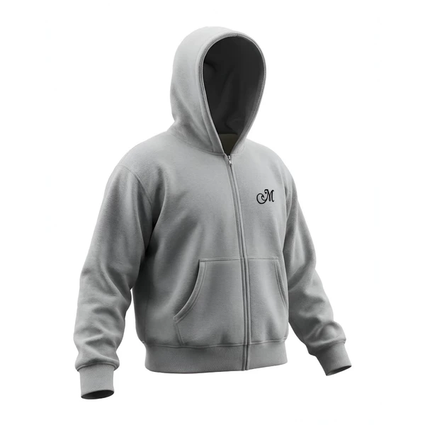 Áo khoác nỉ Hoodie zip unisex THEMIDDLE