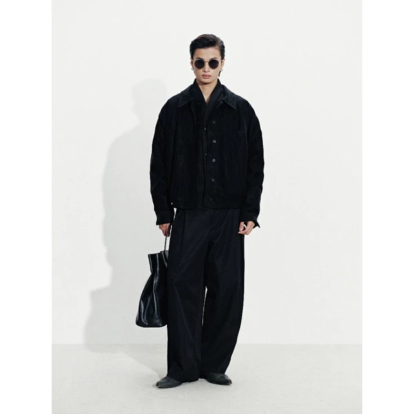 HYPNOTISM | DROP DISK TROUSERS - Quần tây dáng suông rộng, form relaxed