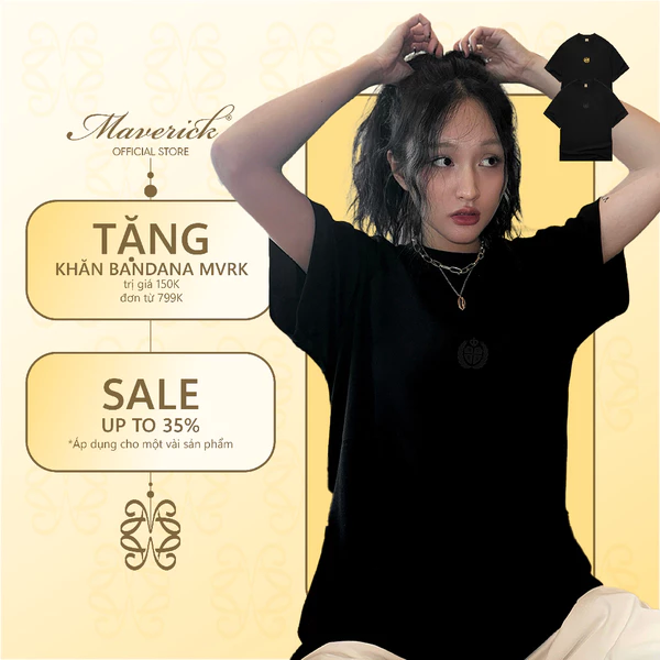 Áo thun MVRK Founders'Club Limited Edition Unisex Form Oversized 250 GSM 100% Cotton Style Basic