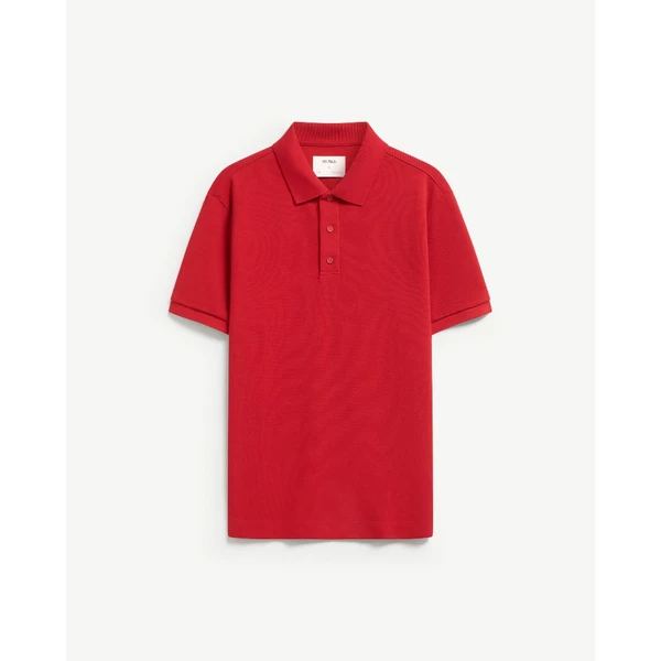 Áo Polo Tay Ngắn Nam Gắn Patch Form Fitted - Routine 10F25POL019