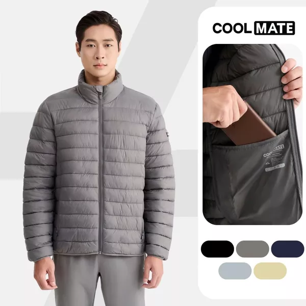 [XẢ SỐC]Áo phao nhẹ Ultrawarm thu đông giữ ấm chống gió tốt Coolmate