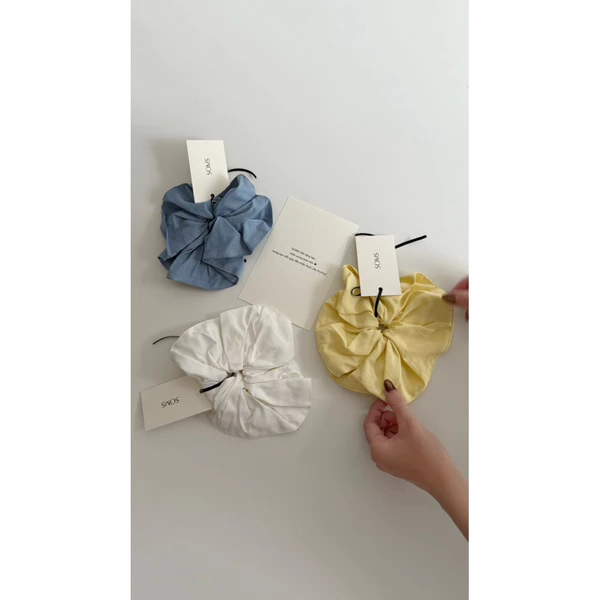 Dây cột tóc bản to scrunchies | SOMS |