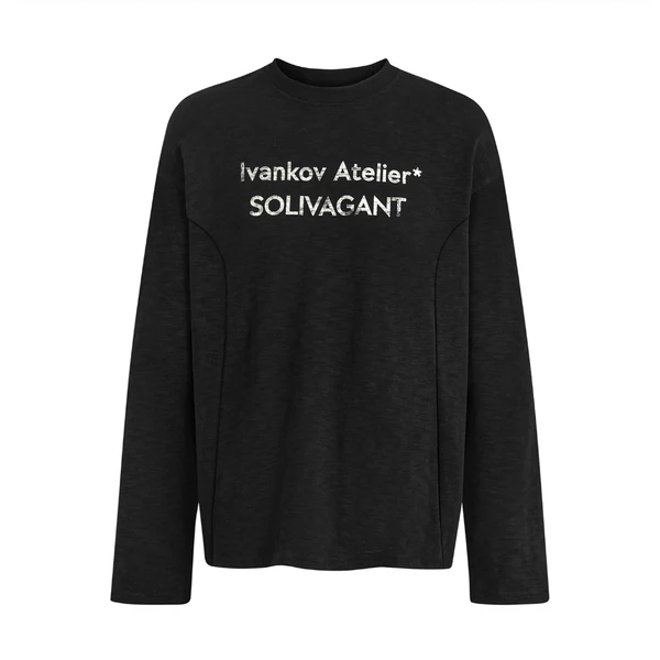 Áo thun dài tay vải Slub Cotton - Ivankov Solivagant Long Sleeve