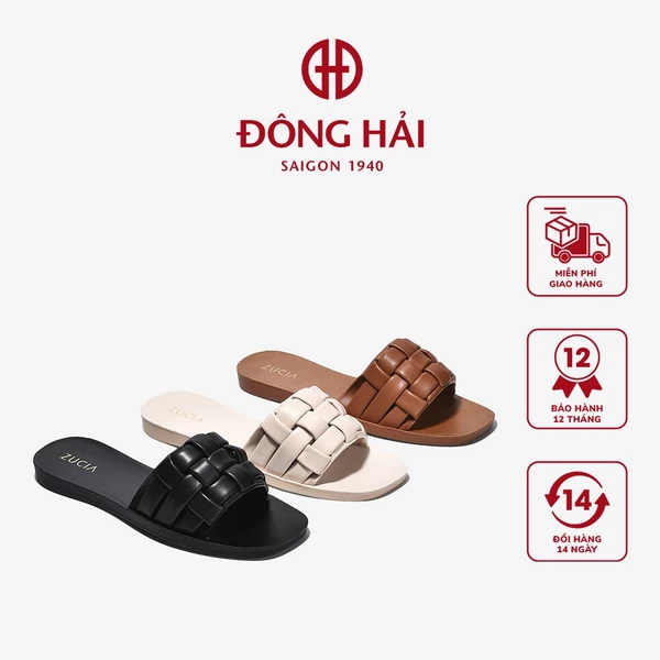 Dép Quai Ngang Nữ Zucia Đan Phồng - DRXC1