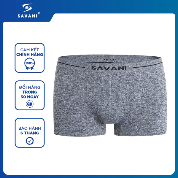 Quần Lót Đùi Nam SAVANI Cao Cấp, Quần Sịp Đùi Chất Cotton Thoáng Khí MBXU030K5