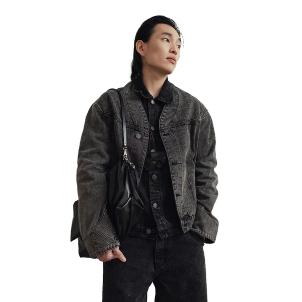 MAHU - ÁO CARDIGAN DENIM OVERSIZED