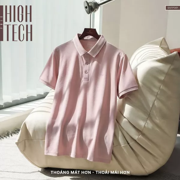 [LUXURY ITEM] Áo polo nam TORANO HIGH TECH POLO chất liệu ICEMAX – mát lạnh, mềm mịn, giữ form hoàn hảo GSTP561 GSTP301