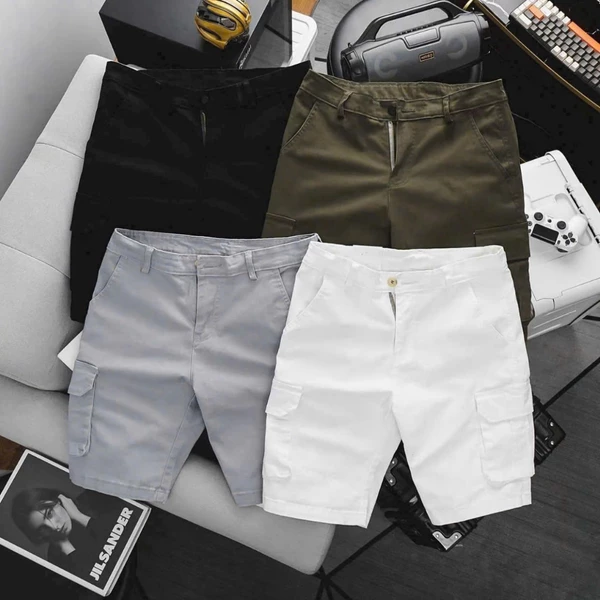 Quần Short Nam Kaki Túi Hộp Form Chuẩn Vải Cao Cấp Ít Nhăn Dễ Phối Đồ