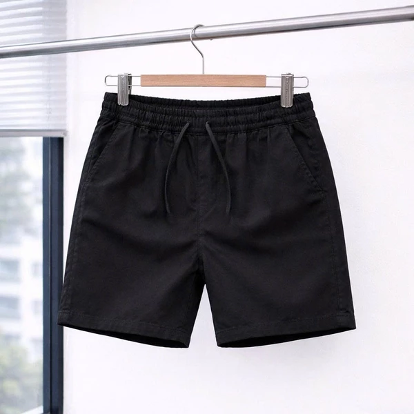 Quần Short Nam Nữ Lưng Thun Form Rộng Trên Gối Dây Rút Thời Trang Hàn Quốc Mặc Mát Thoải Mái Cả Ngày