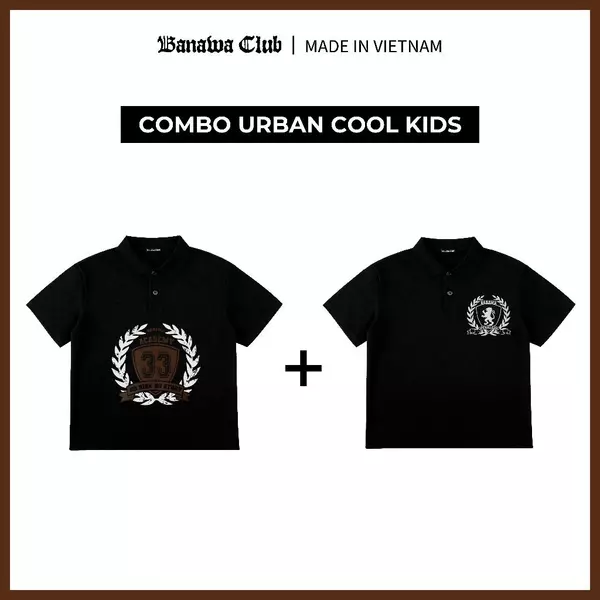 [COMBO TIẾT KIỆM] Banawa Combo 2 Áo Polo Chất Liệu Cotton 33 Fearless Unisex