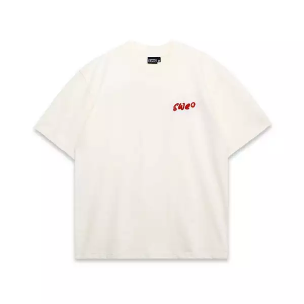 ÁO SWE SIGNATURE TEE - CREAM