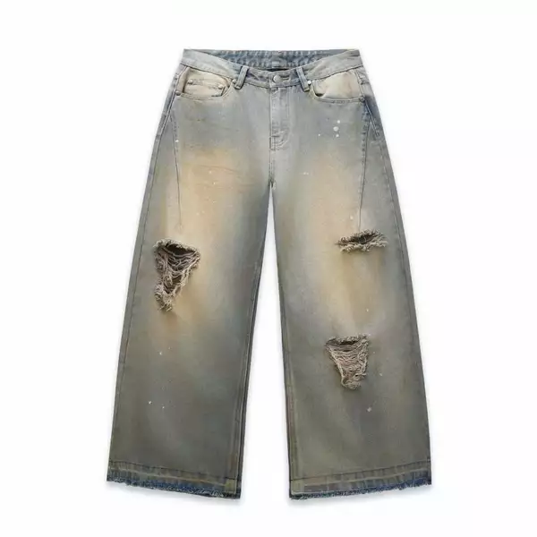 QUẦN SWE DUNE DESTROYED JEANS - BLUE