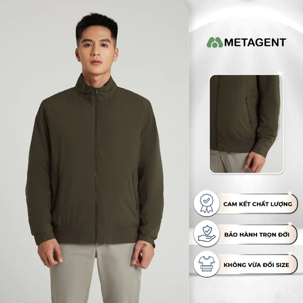 Track Jacket - Áo khoác gió nam dáng cơ bản Metagent MS 70E3150
