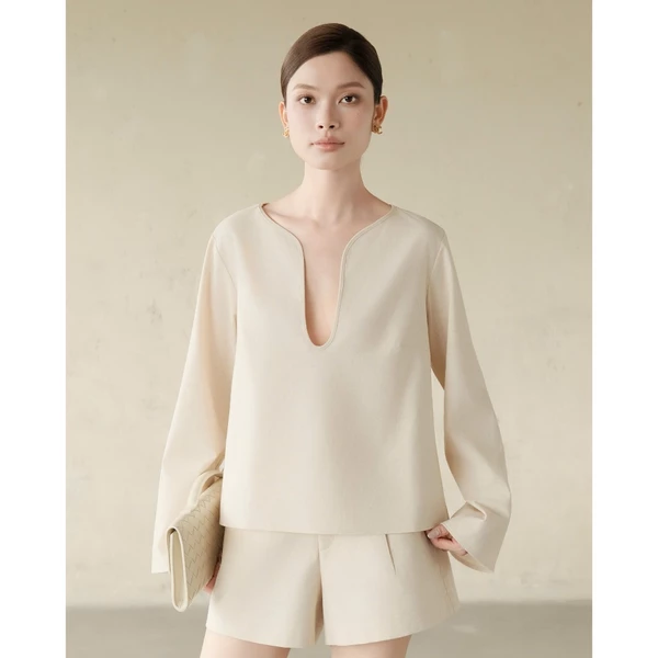 RUBIES Linen Short - Quần Ngắn Nữ Vải Linen