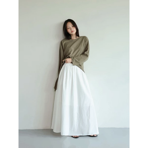 Chân váy dài lưng thun hàn quốc |𝐒𝐎𝐌𝐒 | 𝐂𝐀𝐑𝐀 𝐒𝐊𝐈𝐑𝐓