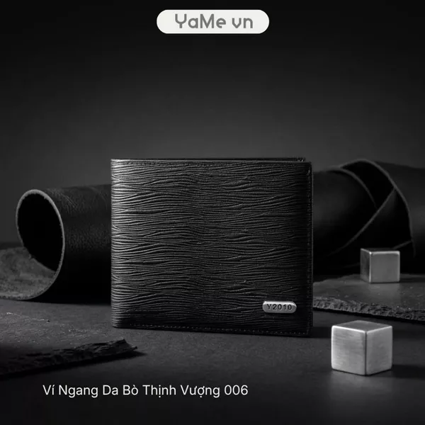 Ví Nam Ngang Da Bò Thịnh Vượng 006 22410 |YaMe|