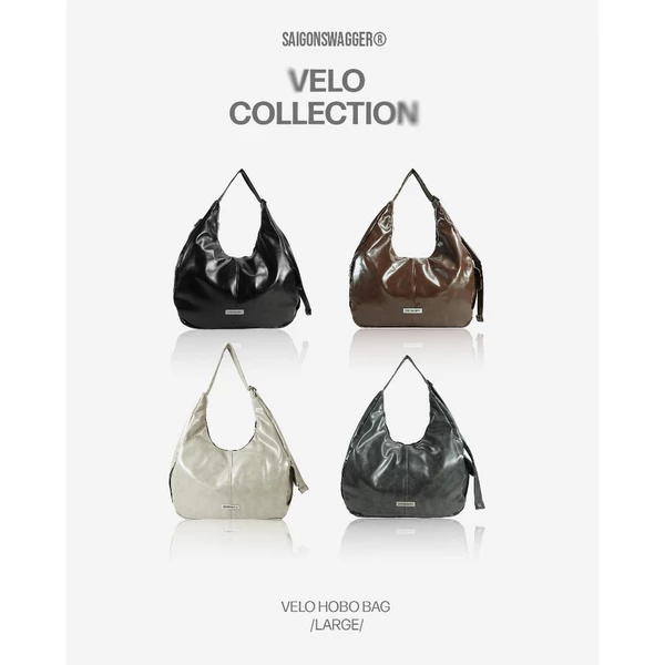 Túi Xách Hobo SAIGONSWAGGER® SGS VELO HOBO BAG /LARGE/