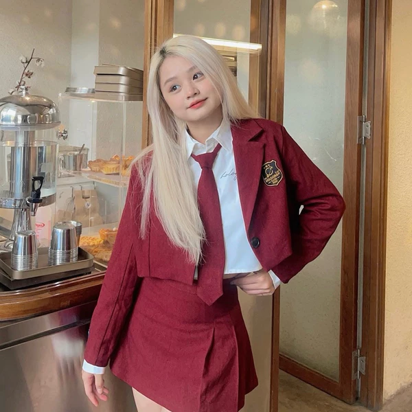Áo blazer đồng phục nữ sinh, Hologram, GIRL SCHOOL BLAZER