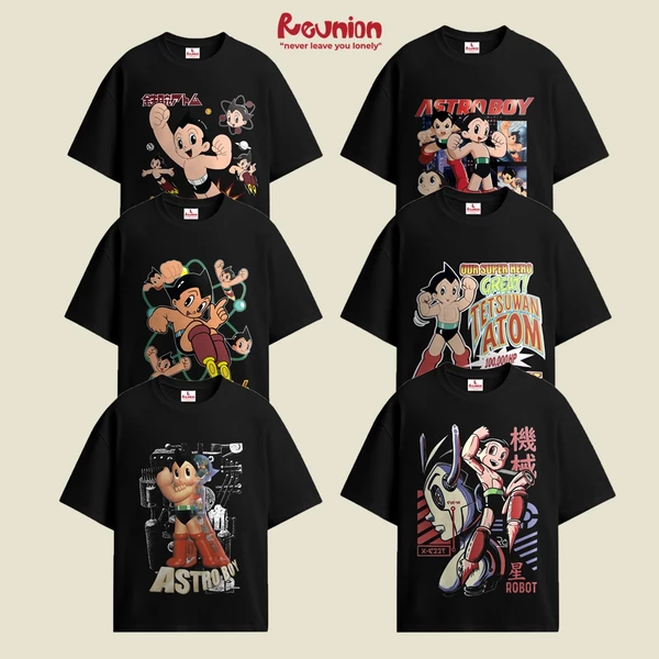 [ASTROBOY COLLECTION] Áo Thun REUNION "RETRO ASTROBOY" T-shirt TS75