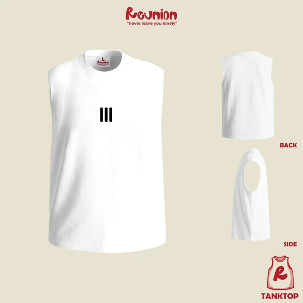 Áo Tanktop REUNION "3 STRIPLES" TT36