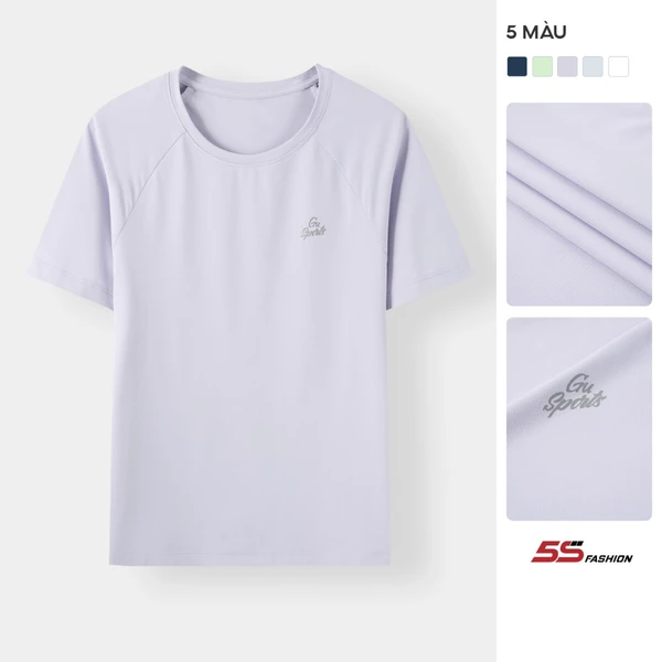Áo Thun Nữ Ngắn Tay 5S FASHION Phong Cách Sporty Năng Động Tay Raglan W0ATS26012