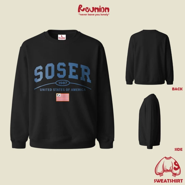 Áo Sweatshirt REUNION "SOSER"  SWT22