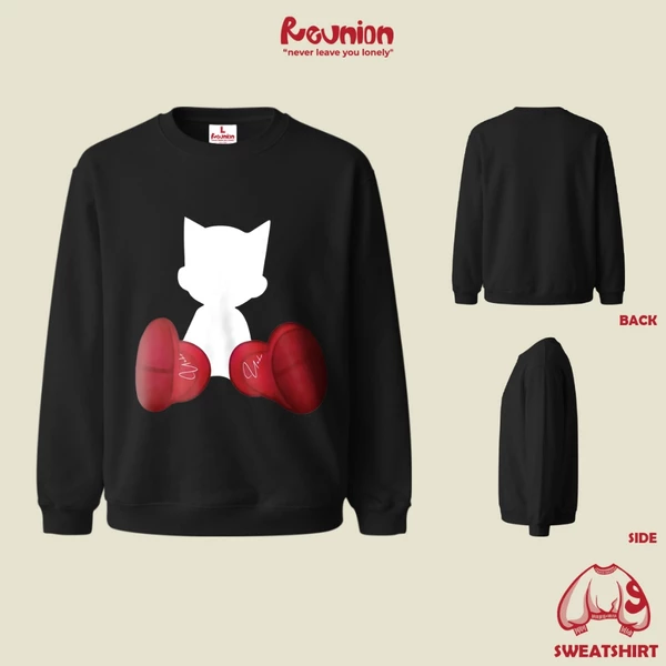 Áo Sweatshirt REUNION "REDSHOES ASTROBOY" Áo Sweater Nam Nữ Form Rộng SWT36