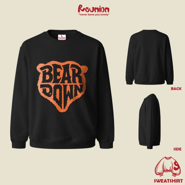 Áo Sweatshirt REUNION "BEAR" Áo Sweater Nam Nữ Form Rộng SWT24